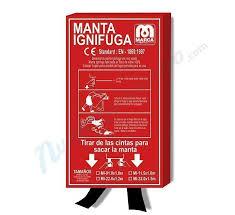 Mantas ignífugas